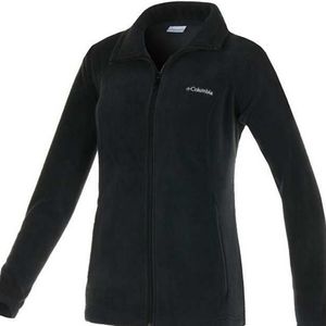 Columbia Black Fleece Zip up Jacket